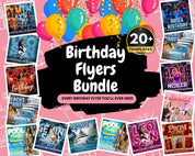 Birthday Flyers Bundle