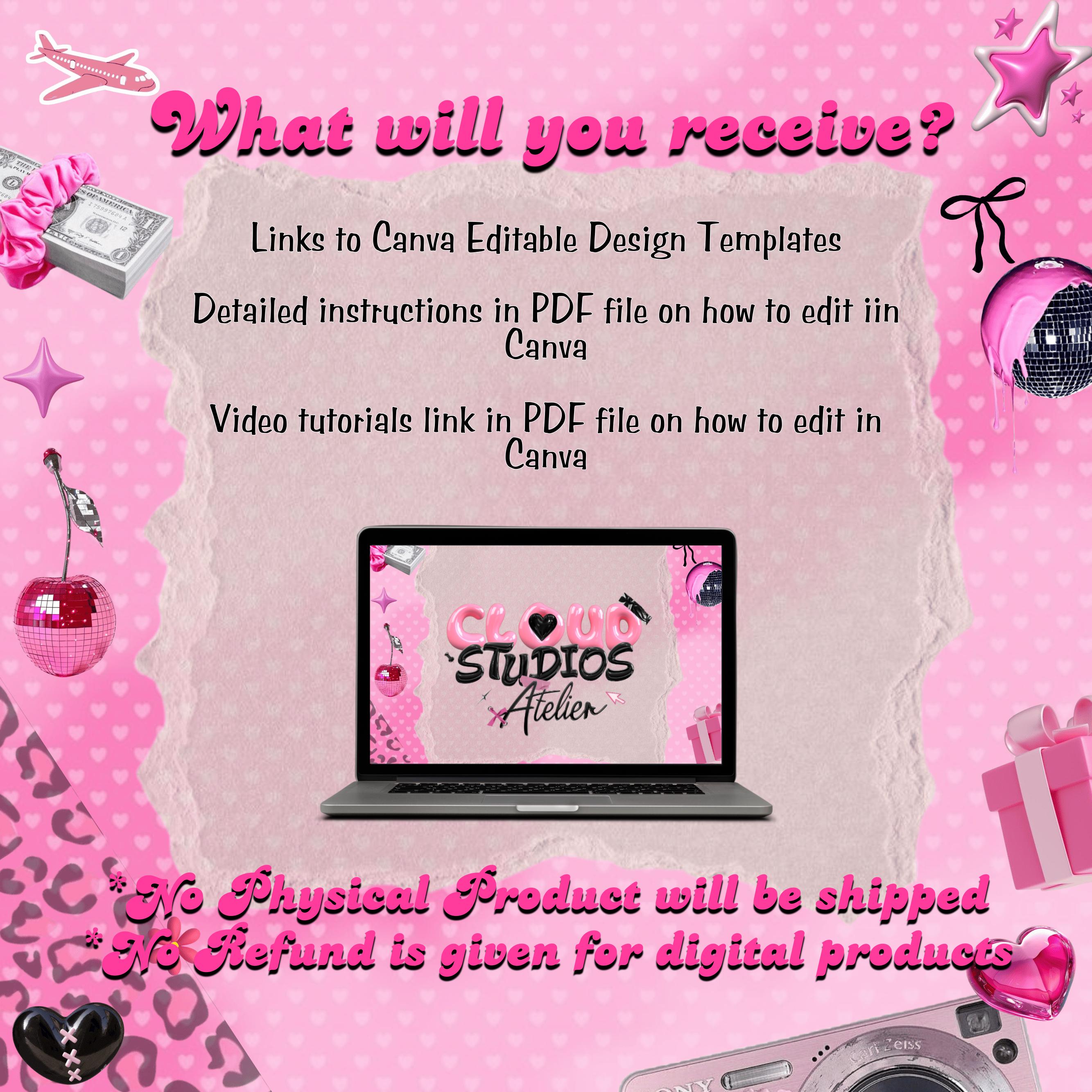 Valentines Party Flyer, Valentines Day Party Flyer, Valentine's club flyer, Valentines Invite, Valentine's Nightclub Party, Canva Editable