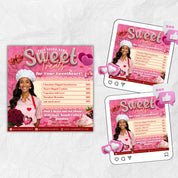Valentine's Sweet Treats Flyer, February Bake Sale Flyer, Valentine Special Bakery Flyer, Valentine Sale Flyer, Canva Editable Template