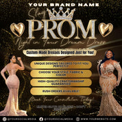 Prom Dress Flyer, Prom Flyer, Prom Flyer Template, Prom Dress flyer Template ,Prom Fashion Flyer,Prom Party Celebration Flyer Canva Template