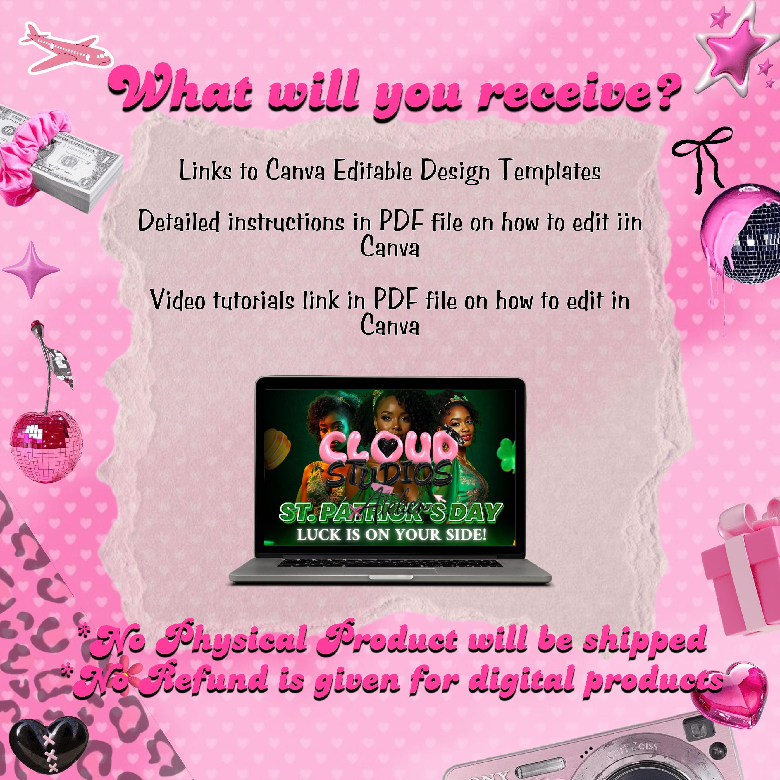 Saint Patrick's Day Bookings Flyer, March Specials Beauty Flyer, March Booking Flyer, St. Patrick's Day Flyer, Canva Template