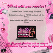 April Booking Flyer Canva Template, Diy April Flyer, Hair Flyer, Easter Booking Flyer, Springs Flyers, April Makeup Flyer, Book Now Flyer