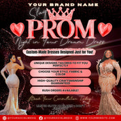 Prom Dress Flyer, Prom Flyer, Prom Flyer Template, Prom Dress flyer Template ,Prom Fashion Flyer,Prom Party Celebration Flyer Canva Template