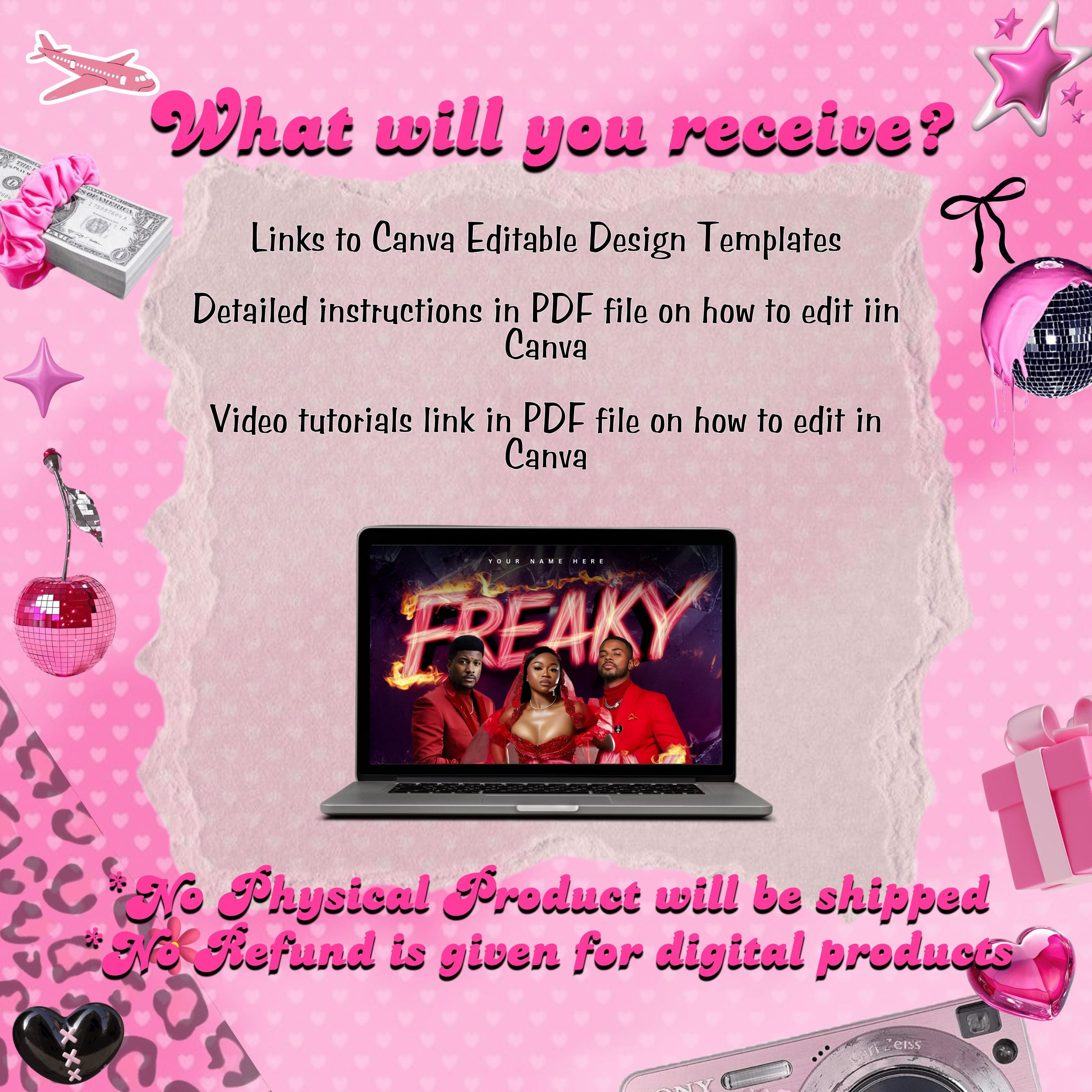 Freaky Friday Party Flyer, Editable Friday party Flyer, DJ Nightclub Party, Adult Party Flyer, Social Media Canva Template, Instant download