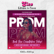 Prom Dress Flyer, Prom Flyer, Prom Flyer Template, Prom Dress flyer Template ,Prom Fashion Flyer,Prom Party Celebration Flyer Canva Template