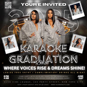 Graduation Party Flyer, Grad Party Invite, Class of 2025, Graduate Invitation, Grad Night Club Flyer, Diy Flyer Template Grad Canva Template