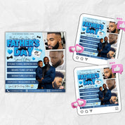 Father's Day Booking Flyer, Father's Day Special Offer, Hair Nails Lashes Mua Flyer, Wig Install Flyer, Social Media Flyer, Canva Editable