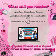Back To School Flyer Giveaway Flyer, Back to school Supplies flyer, DIY canva template, Back 2 School Flyer, Giveaway Special Flyer Canva
