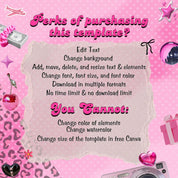 Back To School Flyer Giveaway Flyer, Back to school Supplies flyer, DIY canva template, Back 2 School Flyer, Giveaway Special Flyer Canva