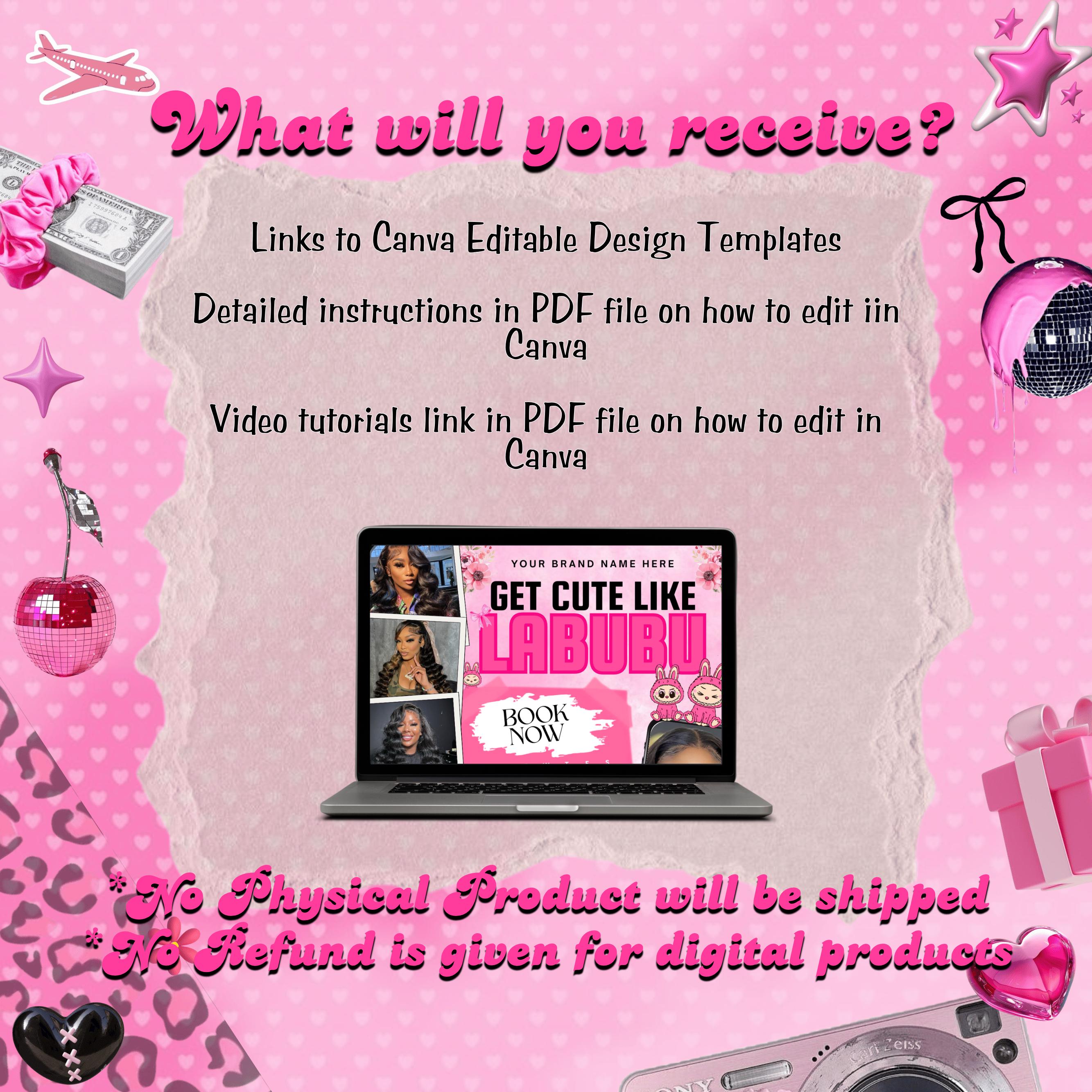 Salon Booking Flyer, Appointments Available Flyer, Summer Bookings, Book Now Flyer, Hair,Lash,Nails,Makeup,Wig Install Flyer, Canva Editable