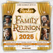 Family Reunion Flyer, Family Reunion Announcement Flyer, Editable Family Gathering Flyer, Family Tree Reunion Invite, Family Weekend Flyer.