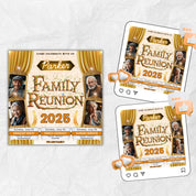 Family Reunion Flyer, Family Reunion Announcement Flyer, Editable Family Gathering Flyer, Family Tree Reunion Invite, Family Weekend Flyer.