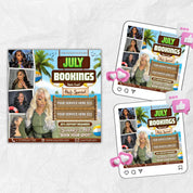July Booking Flyer, Appointent Available Flyer, DIY Summer Flyer, Hair, Nails, Lash, Social Media Flyer, Canva Template, Instant Download
