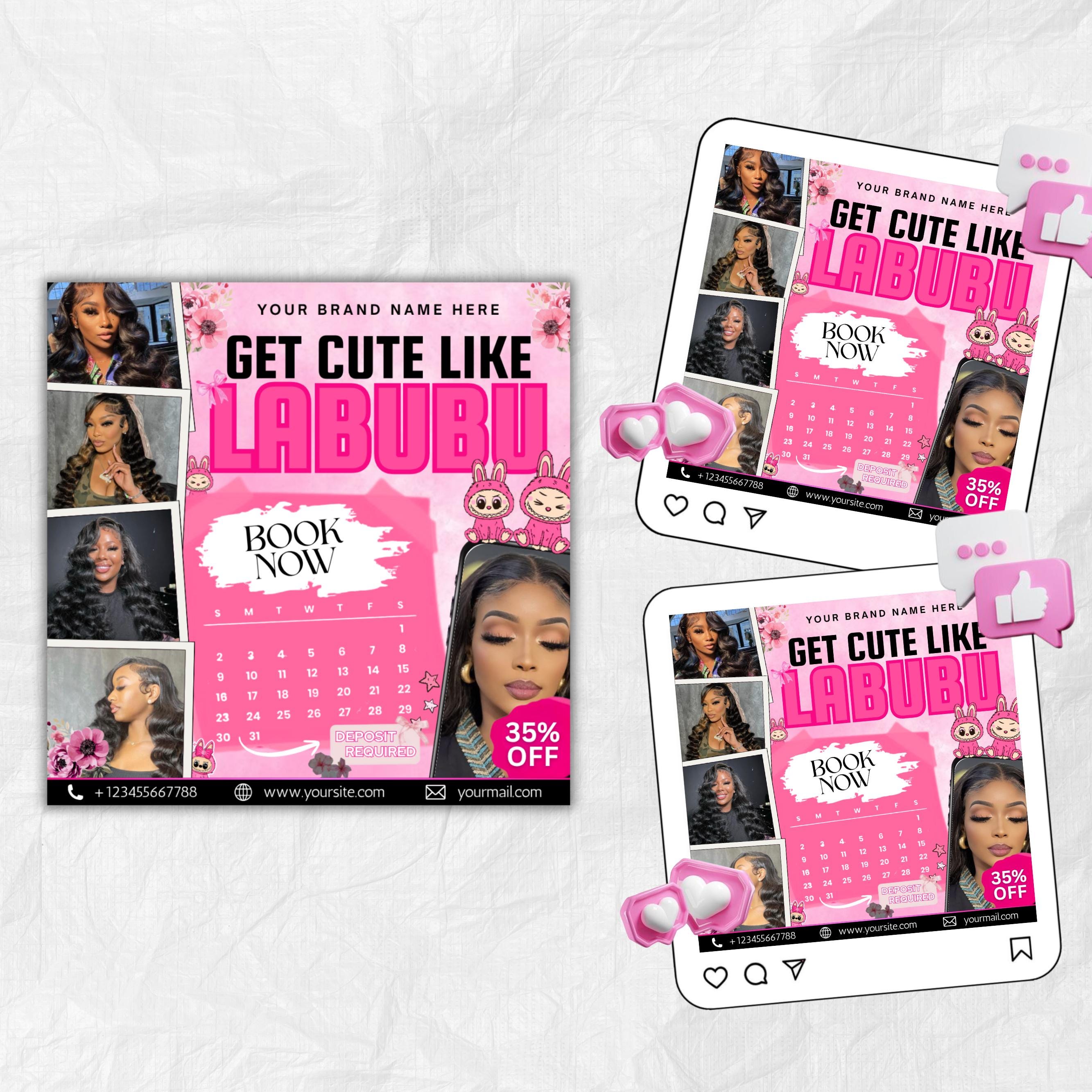 Salon Booking Flyer, Appointments Available Flyer, Summer Bookings, Book Now Flyer, Hair,Lash,Nails,Makeup,Wig Install Flyer, Canva Editable