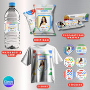 Vote Homecoming Queen Campaign Bundle, Google Theme Homecoming Class campaign,Homecoming Chip Bag,Candy Card Lollipop Tag,Hoco Campaign Idea