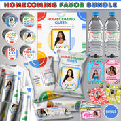 Vote Homecoming Queen Campaign Bundle, Google Theme Homecoming Class campaign,Homecoming Chip Bag,Candy Card Lollipop Tag,Hoco Campaign Idea