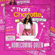 Vote Homecoming Queen Flyer, That's So Queen Flyer,Campaign Flyer,Class Campaign Flyer Election Flyer Prom Queen Flyer DIY Editable Template