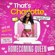 Vote Homecoming Queen Flyer, That's So Queen Flyer,Campaign Flyer,Class Campaign Flyer Election Flyer Prom Queen Flyer DIY Editable Template