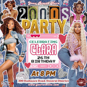 Early 2000s Party Flyer | Retro Y2K Birthday Invitation | 90s Club DJ Theme | DIY Canva Editable House Party Invite | Millennial Throwback