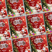 Festive Christmas Toy Drive Flyer Canva Template for Holiday Parties and Events - Editable and Customizable Design