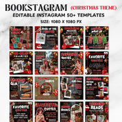 800+Bookstagram Templates,Bookish Social Media Kit,Instagram Posts,Carousel & Stories,Bookish Insta Reels for Book Lovers,Authors, Bloggers