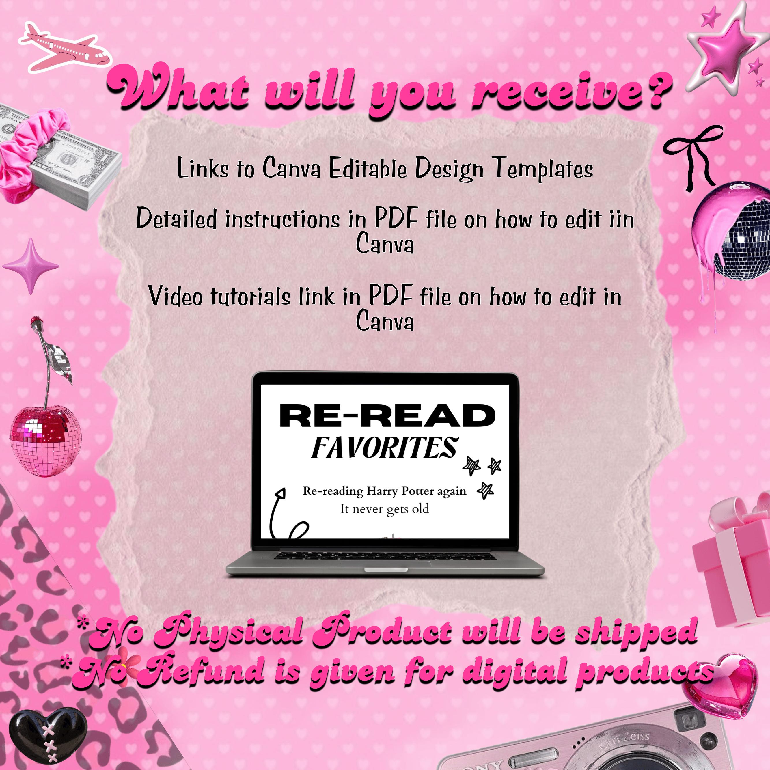 Bookstagram Canva Template, Bookstagram Book Review Template, Author Bookstagram Romance Template, Canva Template Social Media Bookstagram