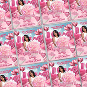 Valentine's Nightclub Flyer Template - Romantic Party Invite for Clubs & Events