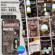 Bookstagram Reels Bundle: Elevate Your Author Marketing with Stunning Templates for Instagram