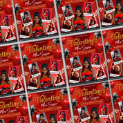 Valentine's Mini Session Photography Flyer Template - Customizable Booking Flyer