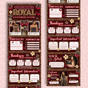 Cheetah Print Acuity Scheduling Template for Hair Stylists, Lash Techs and MUAs, Hairstylist Scheduling Website DIY Booking Site Canva