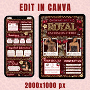 Cheetah Print Acuity Scheduling Template for Hair Stylists, Lash Techs and MUAs, Hairstylist Scheduling Website DIY Booking Site Canva