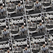 Black and Silver Prom King Flyer, Vote for Prom King Flyer, Prom Send Off Flyer, Prom Invitation Flyer, Prom King Flyer, Canva Template