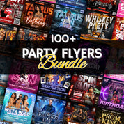 Party Flyers Bundle, Club Party Flyers, Night Club Flyers, Freaknik Party Flyer, Birthday Event Flyer Sunday Hangover Party Flyer Pool Party