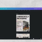 Bookstagram Canva Template, Bookstagram Book Review Template